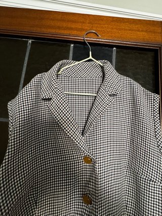 Vestido vintage pata de gallo