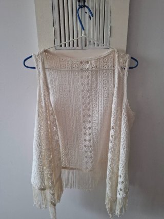 Chaleco TCX Beige Talla XL