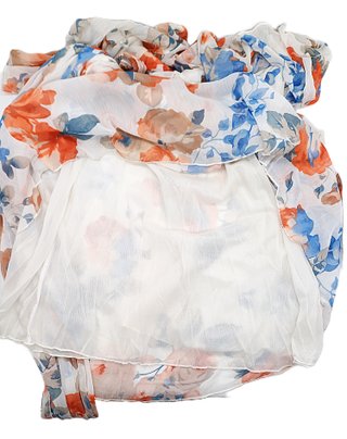 Abito Paola Prata Fiori Tg 46