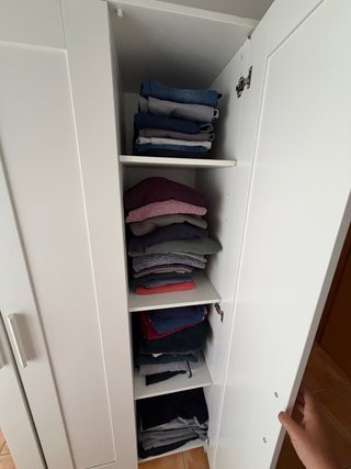Armario BRIMNES 3 puertas IKEA blanco