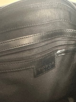 Borsa vera pelle Tosca Blu nera