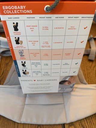Mochila Portabebés Ergobaby