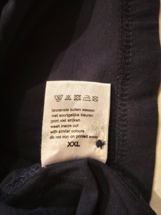Camiseta Denim Stuff Manga Larga Talla XXL