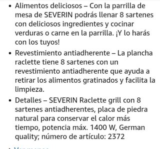 Parrilla Eléctrica Severin Piedra Natural