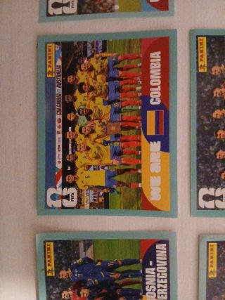Colección cromos fútbol selecciones Panini