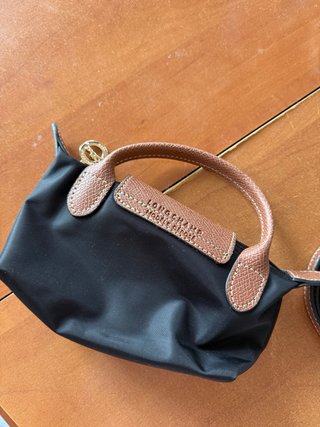 Bolso Longchamp Mini Negro y Marrón