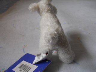 PELUCHE PERRO MILÚ,MOULINSART,12 CM.