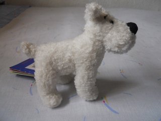 PELUCHE PERRO MILÚ,MOULINSART,12 CM.