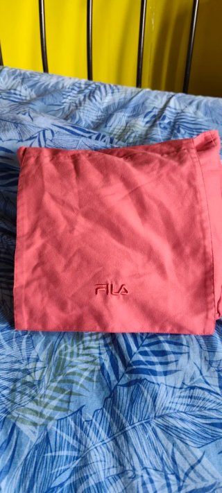 Accappatoio microfibra rosso unisex 8/10 anni Fila