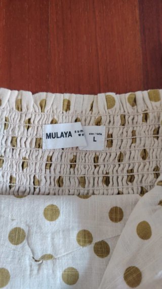 Camiseta tirantes Mulaya lunares