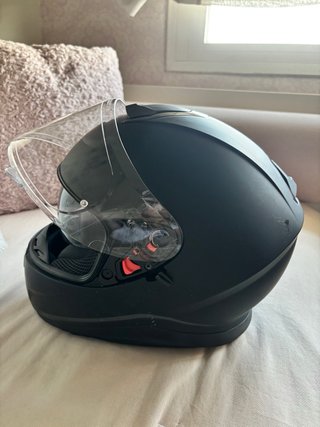 Casco Integral MT Negro Mate Talla S