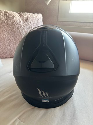 Casco Integral MT Negro Mate Talla S