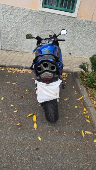Triumph sprint st 1050 Azul Manual