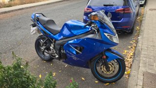 Triumph sprint st 1050 Azul Manual