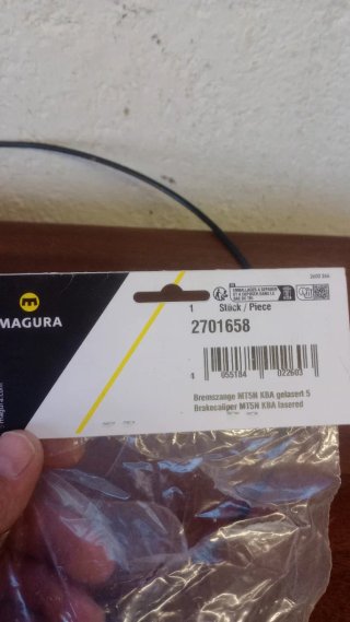 Pinza Freno Magura MT5 4 Pistones, 1 mes de uso...