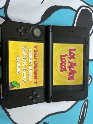 Nintendo 3DS XL Negra + Juegos No Negociable