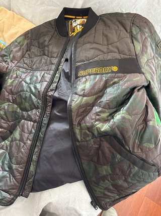 Chaqueta Superdry Camuflaje Bomber