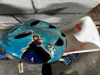 Bicicleta Frozen niña, se regala casco a juego
