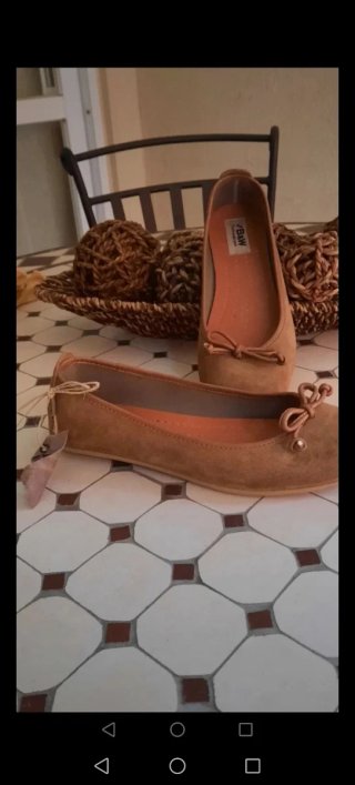 Zapatos F&V Formentera Piel Talla 38