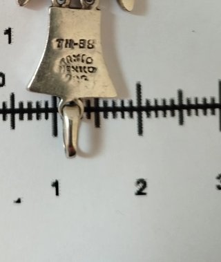 Maxi colgante plata 925 y malaquita
