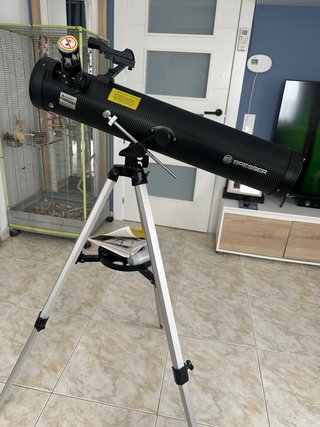 Telescopio Bresser Negro