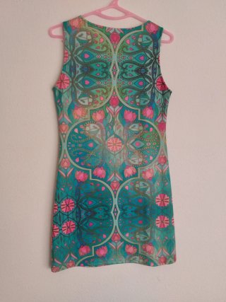 Vestido estampado floral