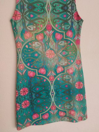 Vestido estampado floral