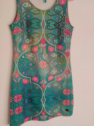 Vestido estampado floral