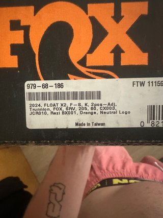 Amortiguador Fox Float X2 Factory