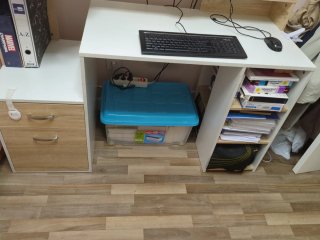 Escritorio de madera