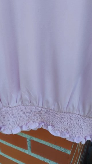Blusa Pilar Prieto rosa talla XL