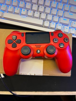 Mando PS4 Rojo