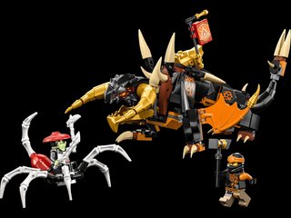 Lego Ninjago 71782 Drago di Terra di Cole, nuovo