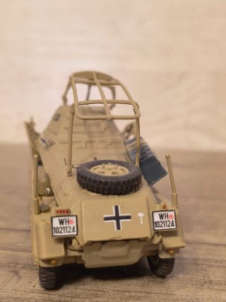 Maqueta militar Afrikakorps 1941
