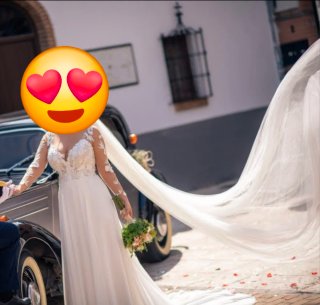 !! OPORTUNIDAD !! Espectacular vestido de novia