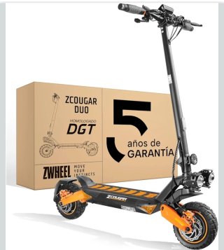 Patinete Eléctrico ZWheel ZWolf Duo 2000W s/estre