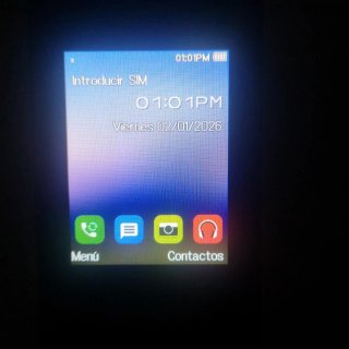 Móvil Alcatel Plata