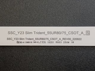 Kit Tiras LED LG 55UR81006LJ