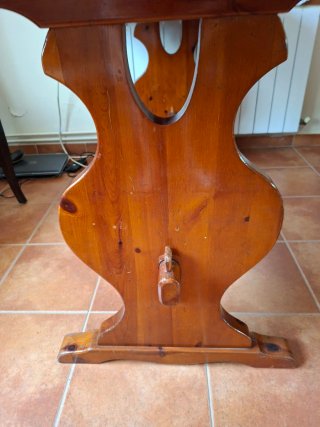 Mesa de pino macizo