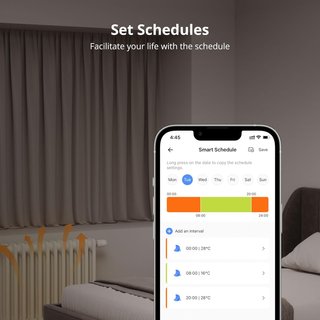 SONOFF termostato inteligente para radiador Zigbee