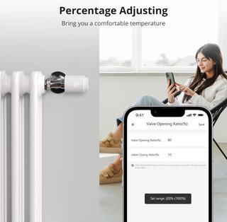 SONOFF termostato inteligente para radiador Zigbee
