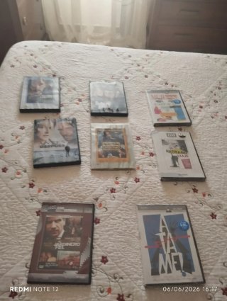 Lote 8 Películas DVD (Varios Géneros)
