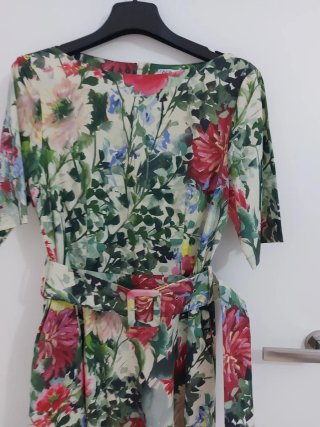 Vestido Zara Estampado Floral