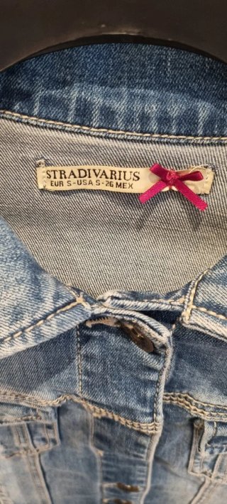 Giacca jeans Stradivarius donna taglia S