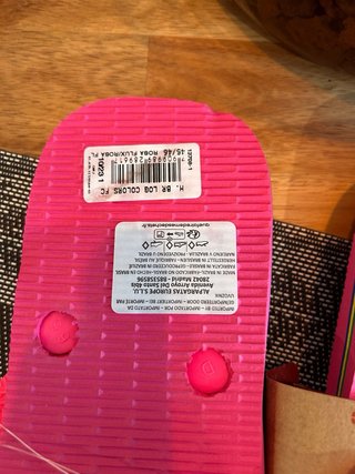 Sandalias Havaianas Rosa Talla 47/48 EUR
