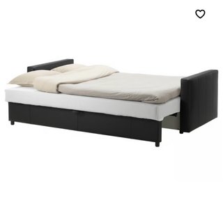 Sofá Cama IKEA FRIHETEN 3 Plazas Negro