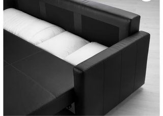 Sofá Cama IKEA FRIHETEN 3 Plazas Negro