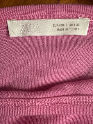 Camisa ajustada rosa