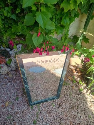 ESPEJO MID CENTURY TRAPEZOIDAL.