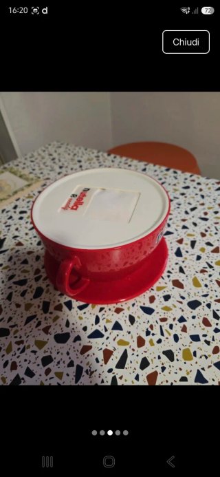 Tazza Nutella B-ready portatovaglioli